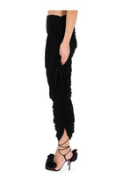 Magda Butrym Women's Draped Midi Skirt Black, view 5