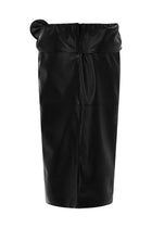 Magda Butrym Women's Midi Skirt with Detail Floral Black, view 2