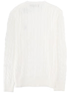 Polo Ralph Lauren Men's Cable-Knit Sweater White, view 2