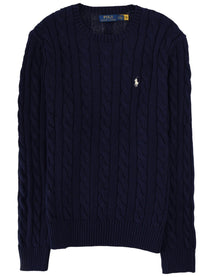 Polo Ralph Lauren Men's Maglia Trecce Con Blue