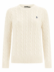 Polo Ralph Lauren Women's Maglia Trecce White