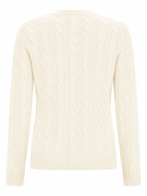Polo Ralph Lauren Women's Maglia Trecce White