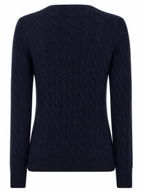 Polo Ralph Lauren Women's Maglia Trecce Blue