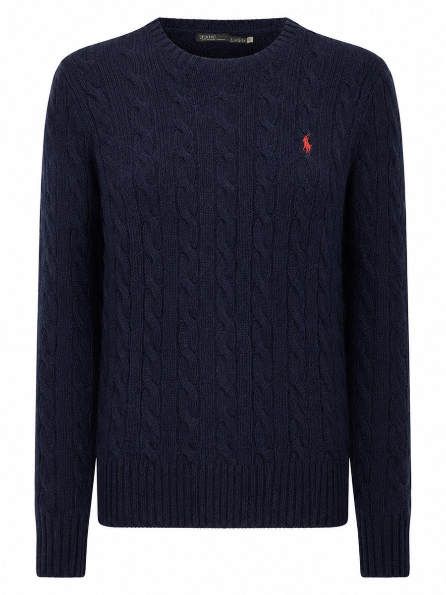 Polo Ralph Lauren Women's Maglia Trecce Blue