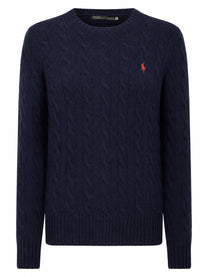 Polo Ralph Lauren Women's Maglia Trecce Blue