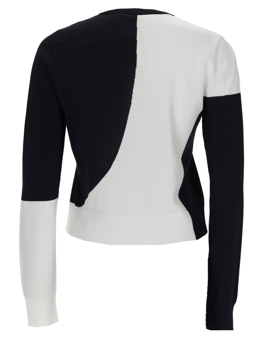 Max Mara Women's Viscose Crêpe Aderente Sweater Multicolor, view 3