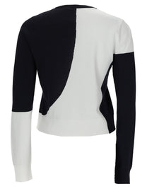 Max Mara Women's Viscose Crêpe Aderente Sweater Multicolor, view 3