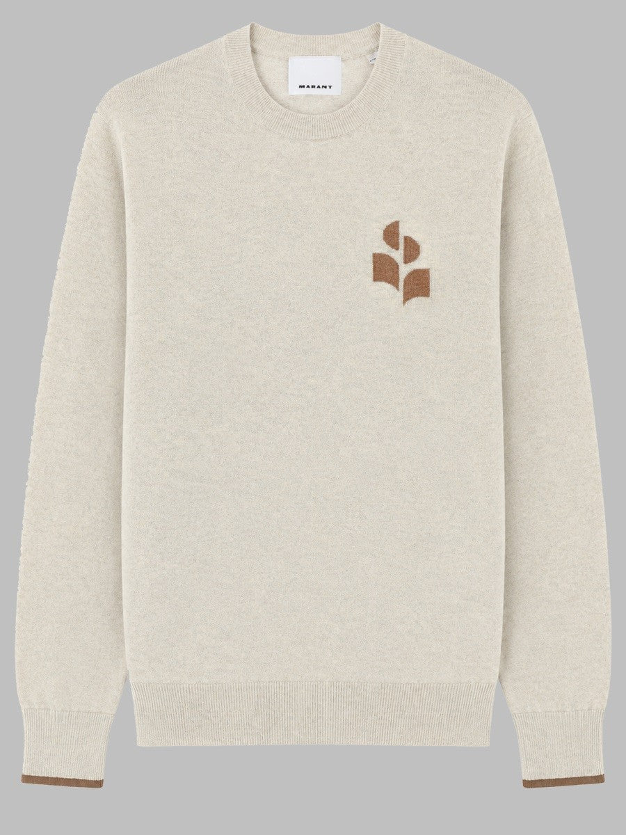 ISABEL MARANT Men's Maglia Antea Con White