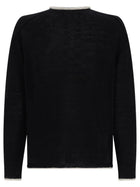 S MAX MARA Women's Linen Attore Sweater Black, view 2