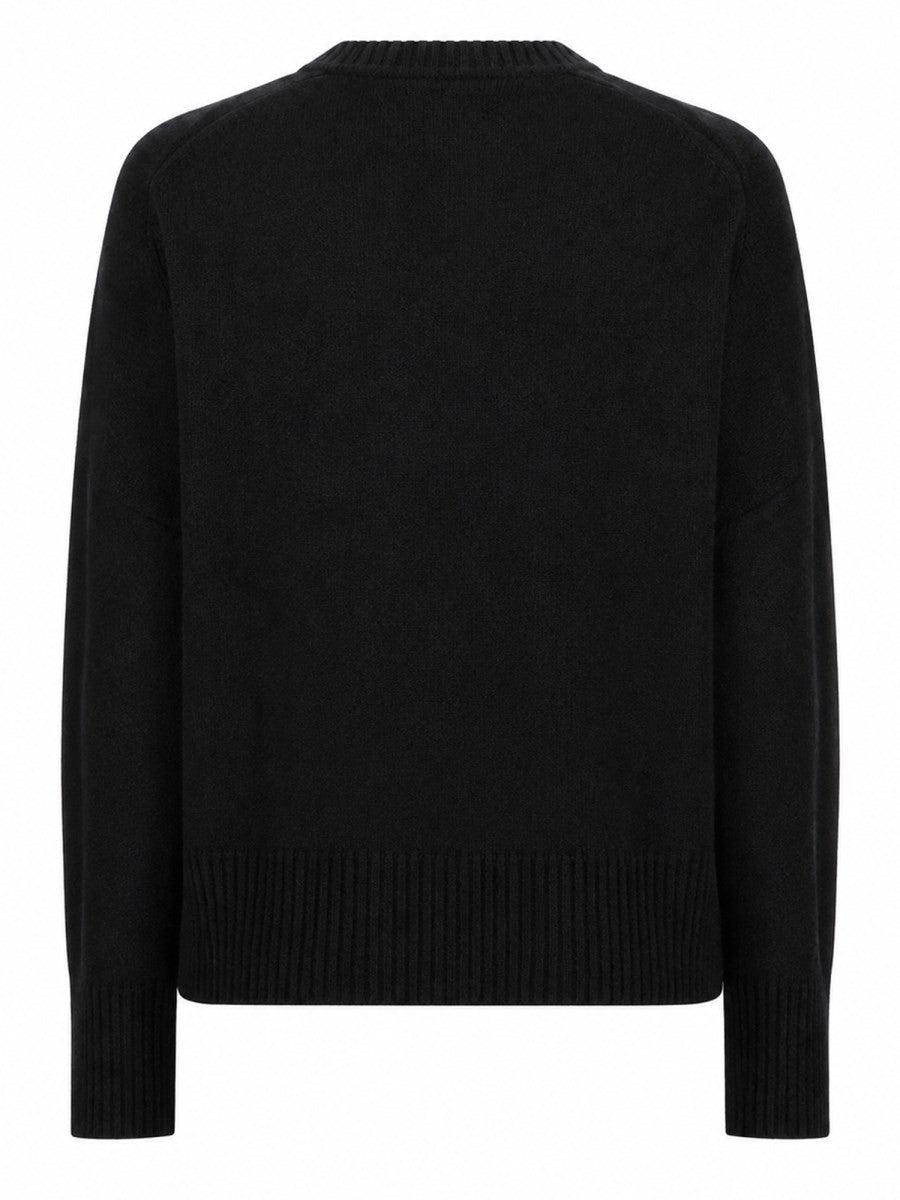 Loulou De Saison Women's Baltra Sweater Black, view 2