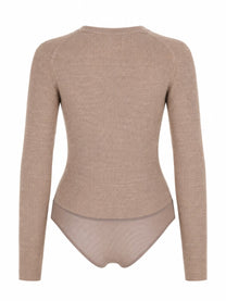 Max Mara Women's Filato Cashmere Body Sweater Beige