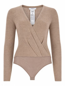 Max Mara Women's Filato Cashmere Body Sweater Beige
