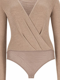 Max Mara Women's Filato Cashmere Body Sweater Beige
