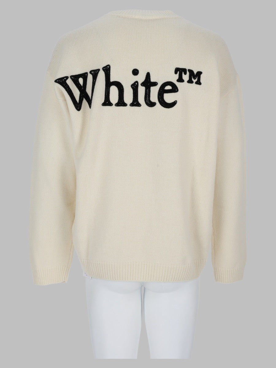 Off-White Men's Maglia Bookish Shared White