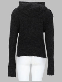 Our Legacy Women's Maglia Compact Con Zip Grey