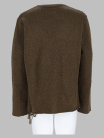 MM6 Maison Margiela Men's Maglia Con Brown