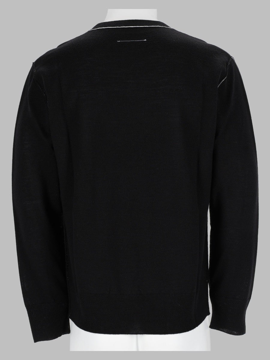 MM6 Maison Margiela Men's Maglia Con Black