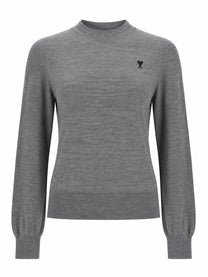 Ami Paris Women's Maglia Con Grey