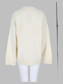 Ganni Women's Maglia Con White