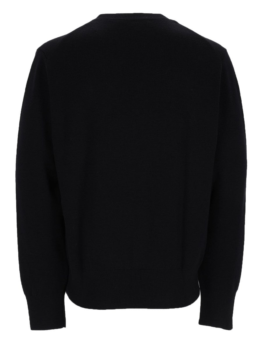Ami Paris Men's Maglia Con Black