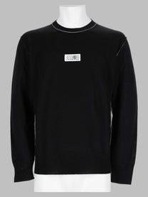 MM6 Maison Margiela Men's Maglia Con Black