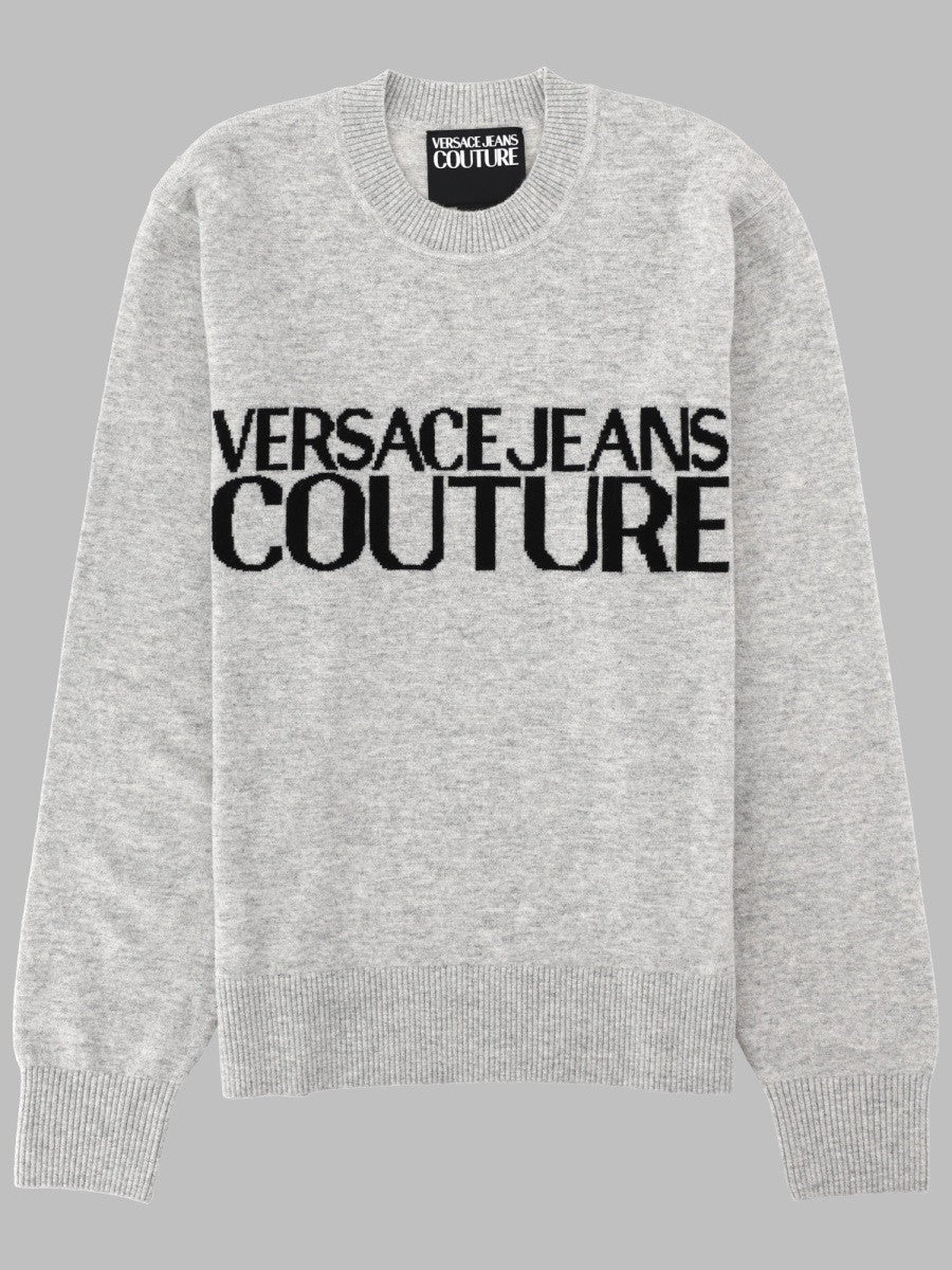 Versace Jeans Couture Men's Maglia Con Grey