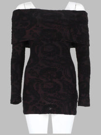 ETRO Women's Maglia Con Motivo Paisley Foliage Black