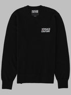 Versace Jeans Couture Men's Sweater with Patch Black