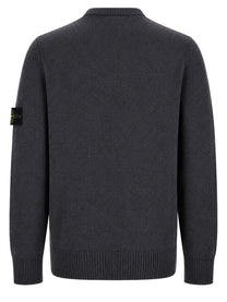 Stone Island Men's Maglia Con Patch Grey