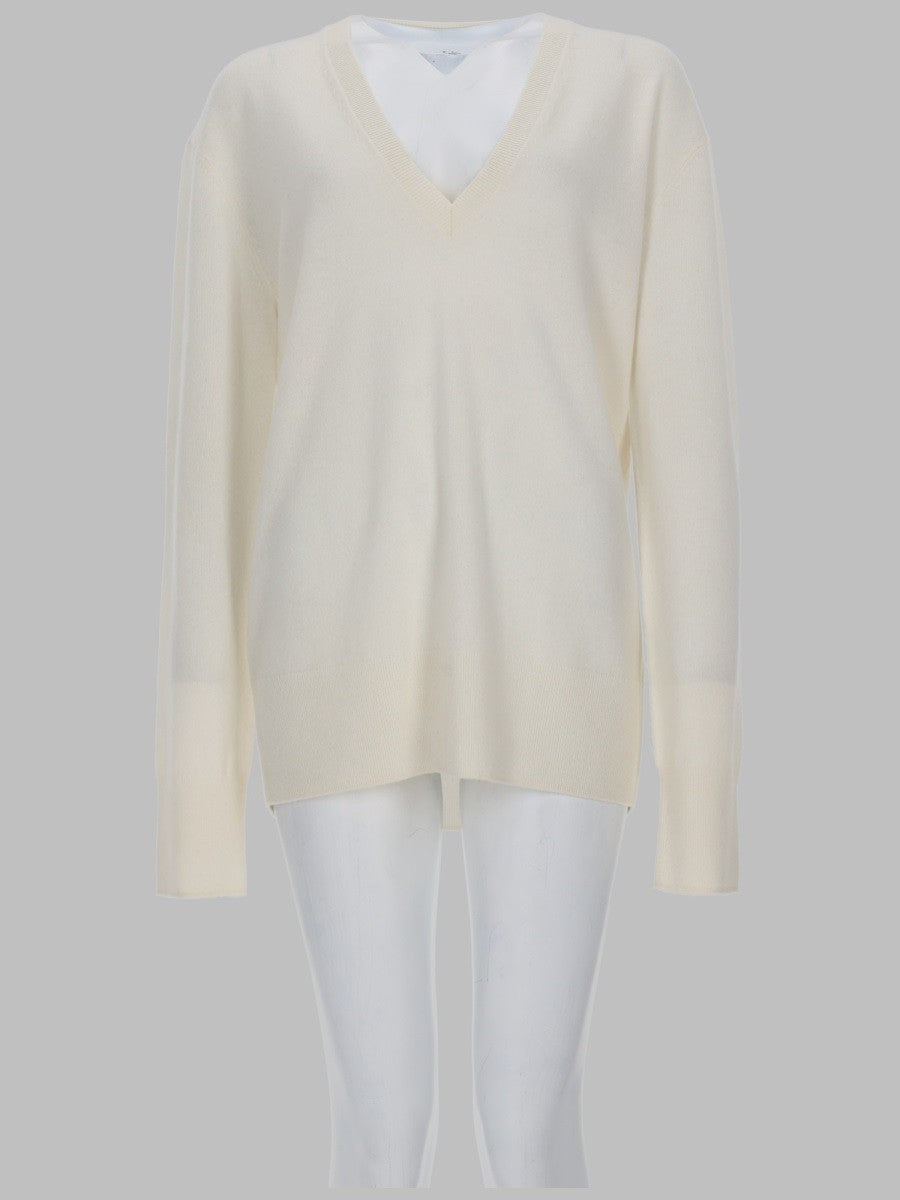 Toteme Women's Maglia in Cashmere White
