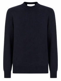 Golden Goose Men's Maglia in Cotone Con Blue