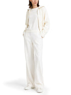 Max Mara Women's Filato Wool Sweater with Rilievo White, view 2