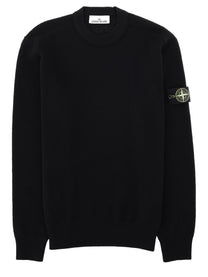 Stone Island Men's Maglia in Lana Costine Black