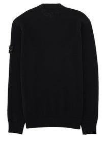 Stone Island Men's Maglia in Lana Costine Black