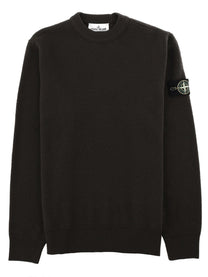 Stone Island Men's Maglia in Lana Costine Grey