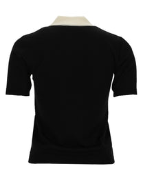 Valentino Women's Maglia in Lana Con Fiocco Black