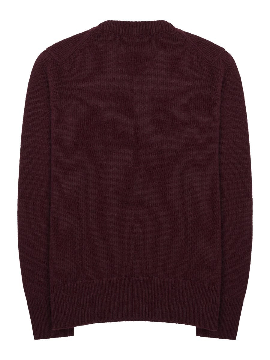 Burberry Women's Wool Cashmere Sweater Red