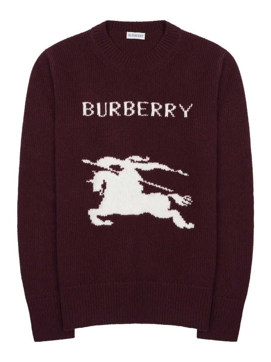 Burberry Women's Wool Cashmere Sweater Red