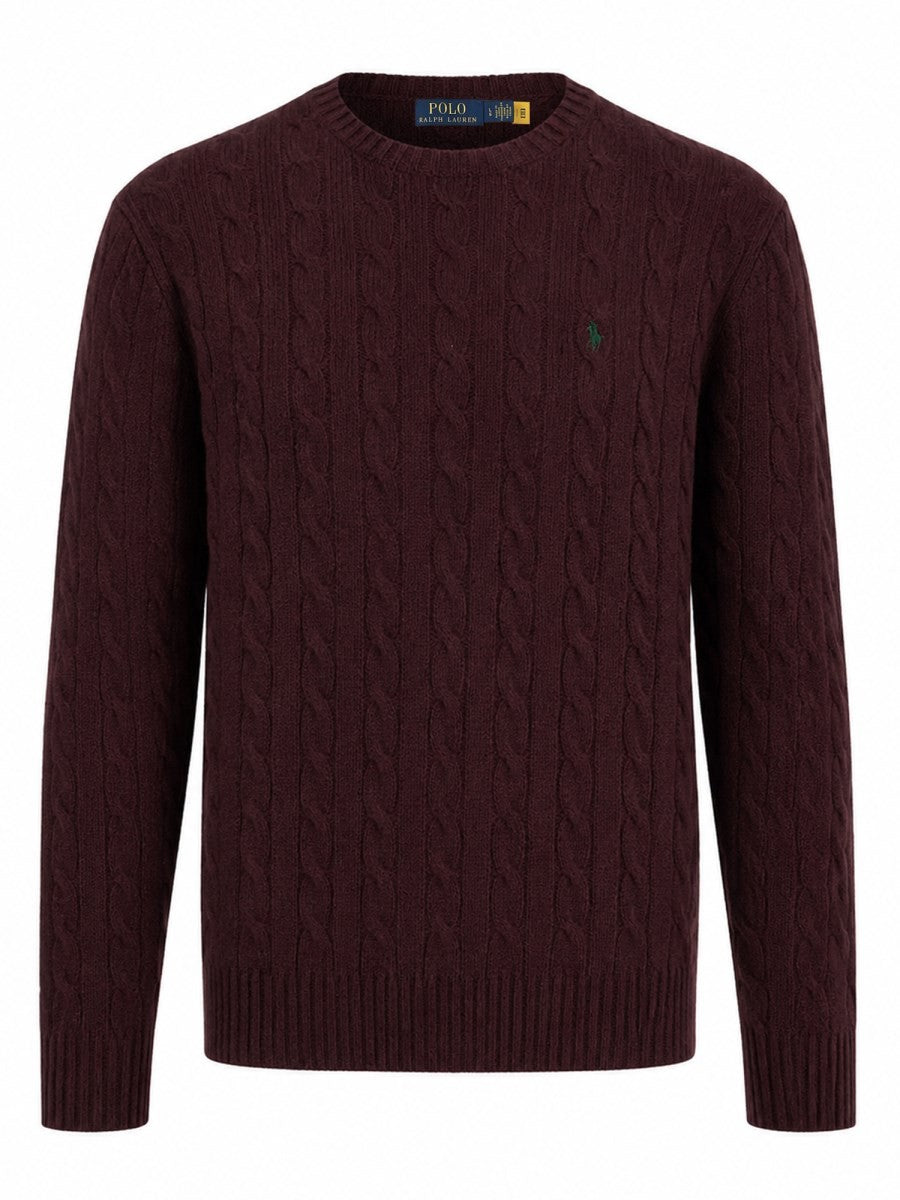 Polo Ralph Lauren Men's Maglia in Lana Cashmere Red