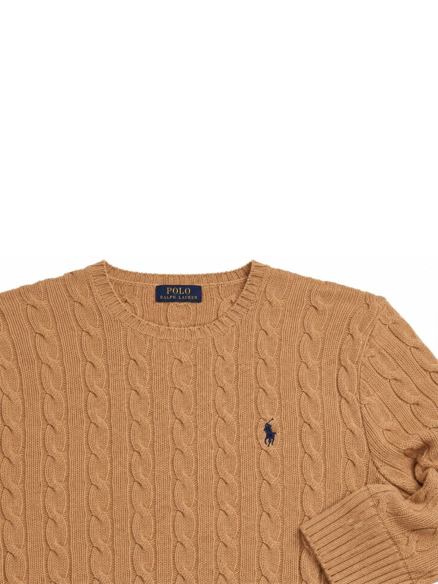 Polo Ralph Lauren Men's Maglia in Lana Cashmere Beige