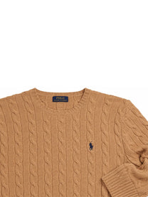 Polo Ralph Lauren Men's Maglia in Lana Cashmere Beige
