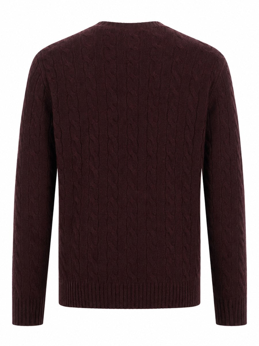 Polo Ralph Lauren Men's Maglia in Lana Cashmere Red