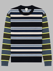 Paul Smith Men's Maglia in Lana Cotone Multicolor