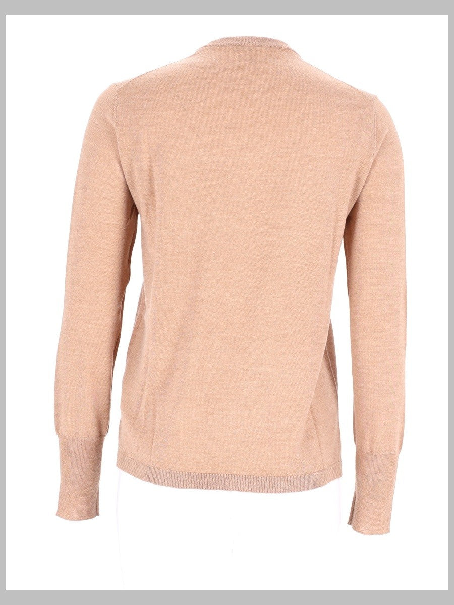 ASPESI Women's Maglia in Lana Vergine Beige