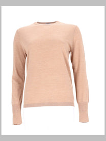 ASPESI Women's Maglia in Lana Vergine Beige
