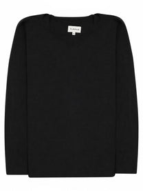 P.A.R.O.S.H Women's Maglia in Misto Lino Black