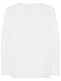 Parosh Women's Linen Blend Sweater White, view 2