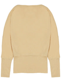 Toteme Women's Maglia in Viscosa Yellow
