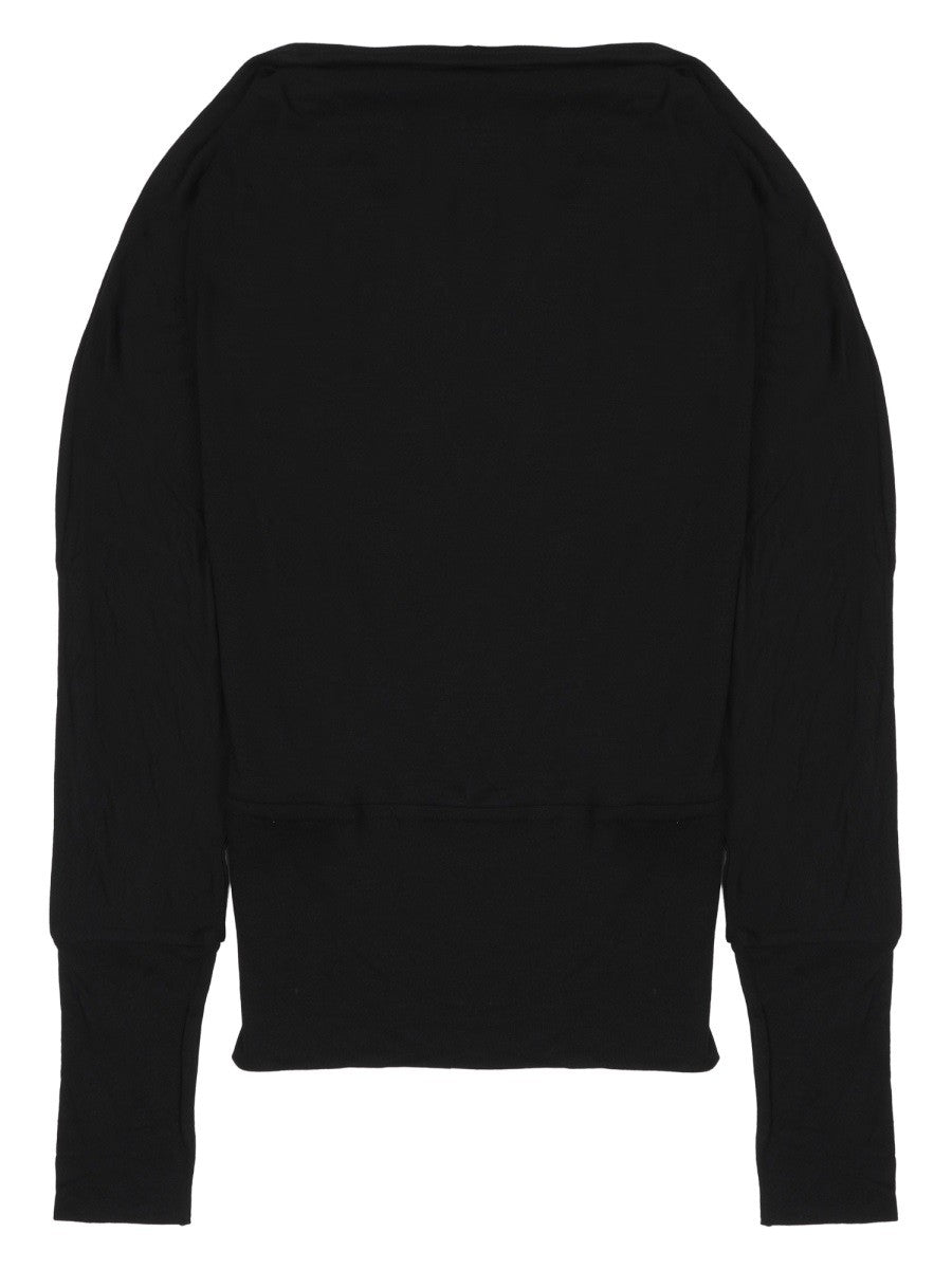 Toteme Women's Maglia in Viscosa Black