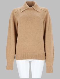 Khaite Women's Maglia Jackson in Lana Cashmere Beige